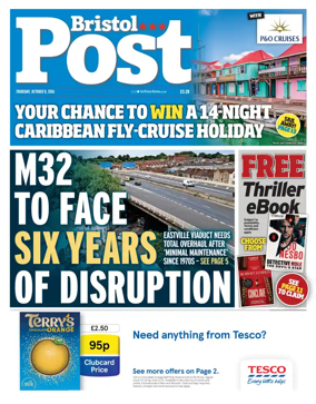 Cover of Bristol Post