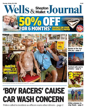 Cover of Central Somerset & Cheddar Valley Gazette