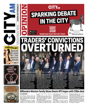 Cover of City AM