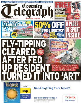 Cover of Coventry Telegraph