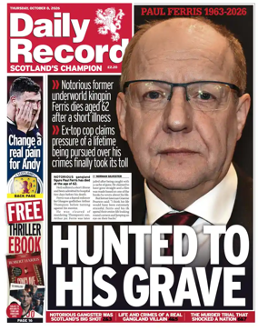 Cover of Daily Record