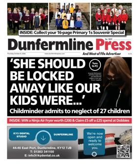 Cover of Dunfermline Press