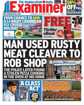 Cover of Huddersfield Daily Examiner