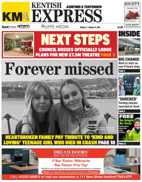Cover of Kentish Express Ashford & District