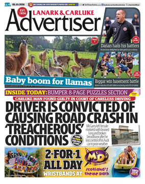 Cover of Lanark & Carluke Advertiser