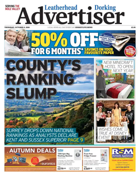Cover of Leatherhead & Dorking Advertiser