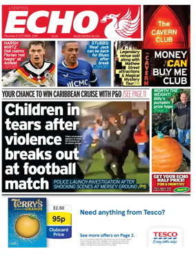 Cover of Liverpool Echo