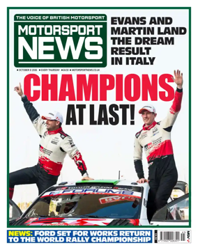 Cover of Motorsport News