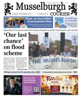 Cover of Musselburgh Courier