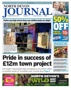 Cover of North Devon Journal