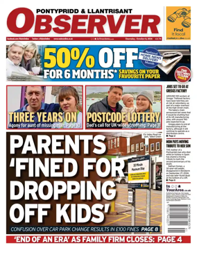 Cover of Pontypridd & Llantrisant Observer
