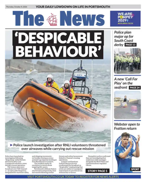 Cover of Portsmouth News