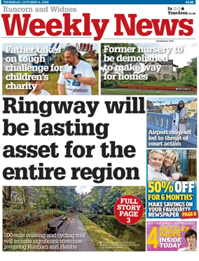 Cover of Runcorn & Widnes Weekly News