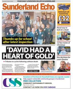 Cover of Sunderland Echo