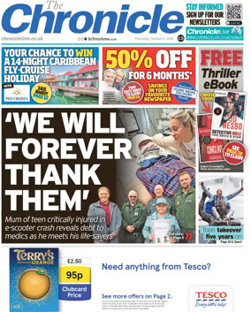 Cover of The Chronicle (UK)