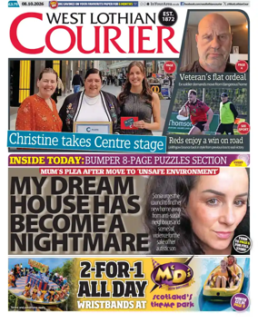 Cover of West Lothian Courier