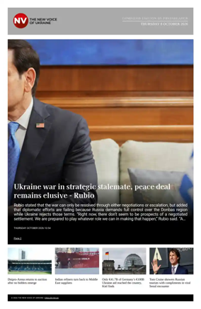 Cover of The New Voice of Ukraine