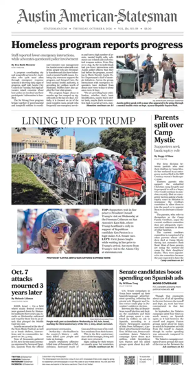 Cover of Austin American-Statesman