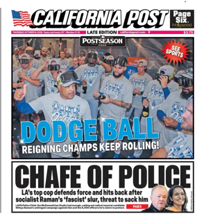 Cover of California Post