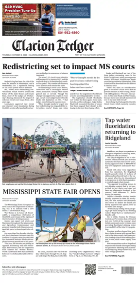 Cover of Clarion Ledger