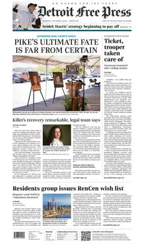 Cover of Detroit Free Press