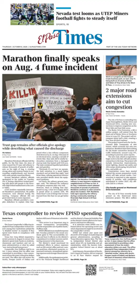Cover of El Paso Times