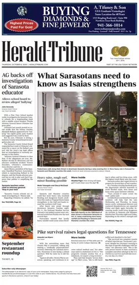 Cover of Herald-Tribune