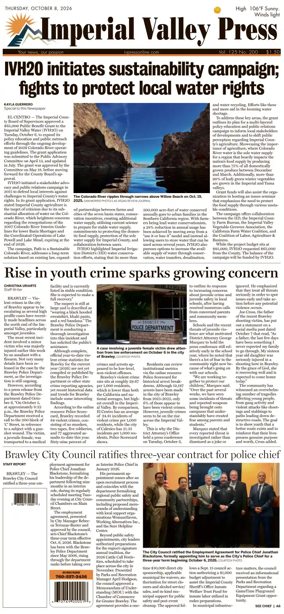 Cover of Imperial Valley Press