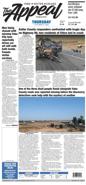 Cover of Marysville Appeal-Democrat