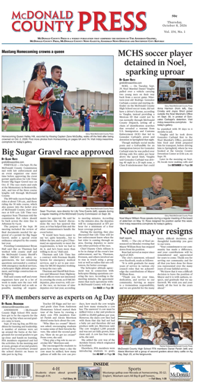 Cover of McDonald County Press