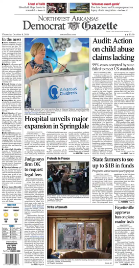 Cover of Northwest Arkansas Democrat-Gazette