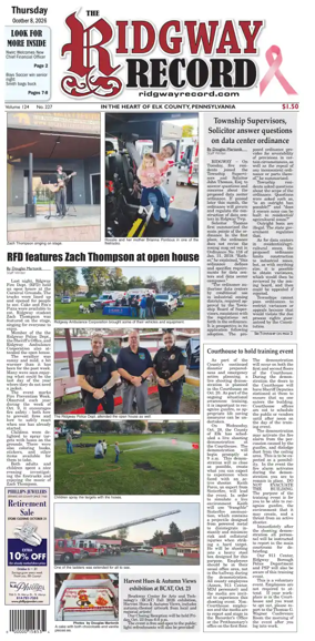 Cover of Ridgway Record