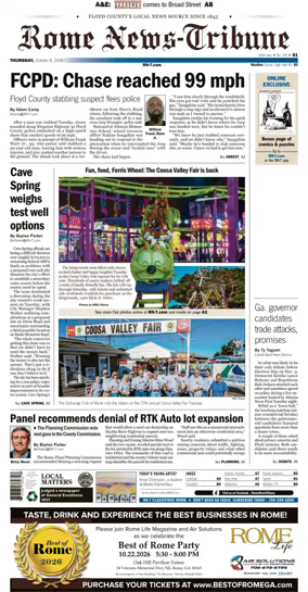 Cover of Rome News-Tribune