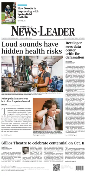 Cover of Springfield News-Leader
