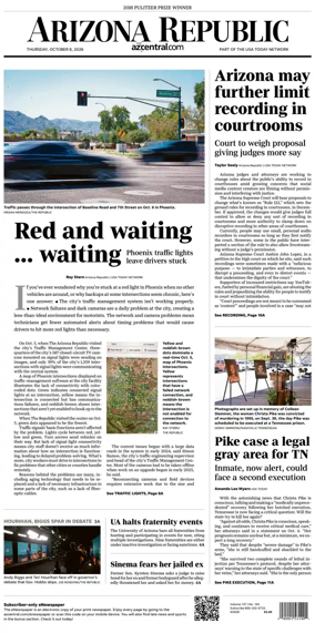 Cover of The Arizona Republic