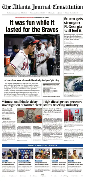 Cover of The Atlanta Journal-Constitution