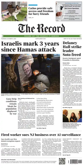 Cover of The Bergen Record