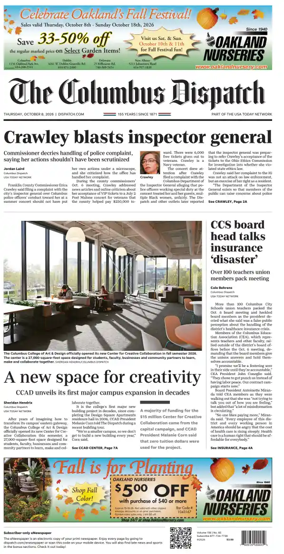 Cover of The Columbus Dispatch