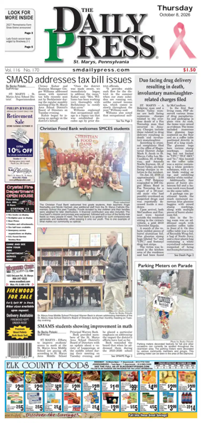 Cover of The Daily Press