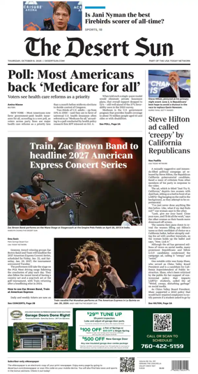 Cover of The Desert Sun