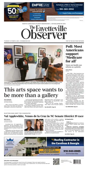 Cover of The Fayetteville Observer