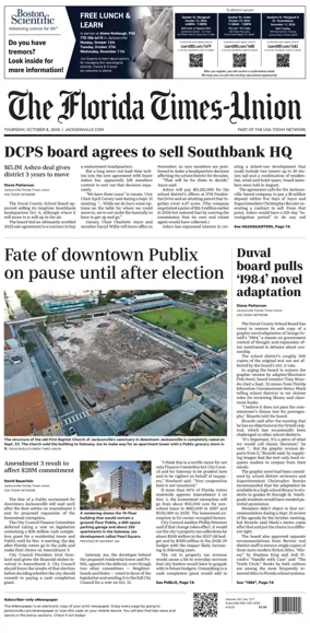Cover of The Florida Times-Union