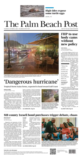 Cover of The Palm Beach Post