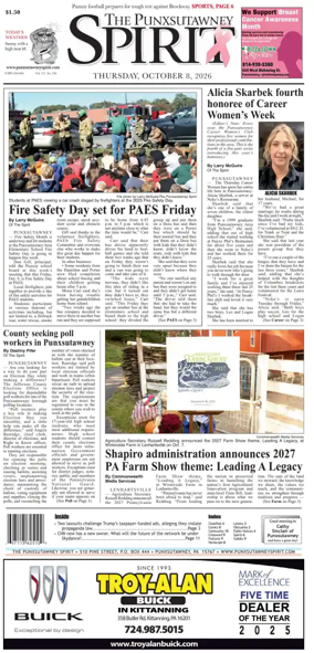 Cover of The Punxsutawney Spirit