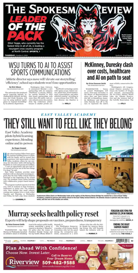 Cover of The Spokesman-Review (Spokane)