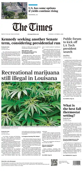 Cover of The Times (Shreveport)