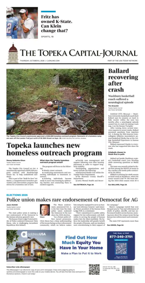 Cover of The Topeka Capital-Journal