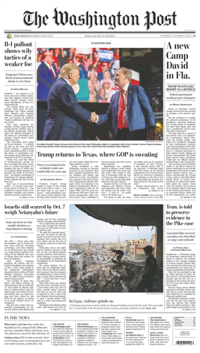 Cover of The Washington Post