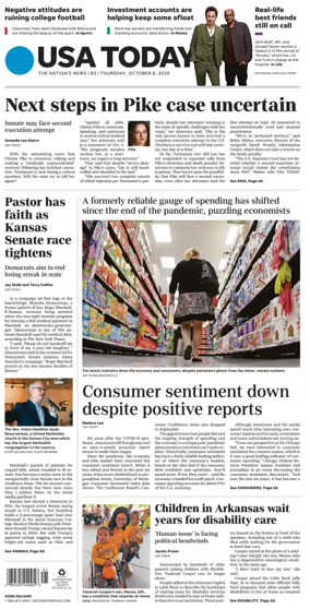 Cover of USA TODAY US Edition