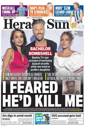 Cover of Herald Sun
